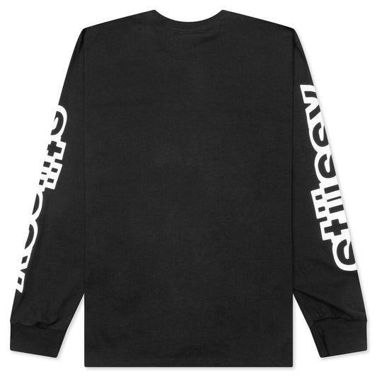 Sideways L/S Tee - Black