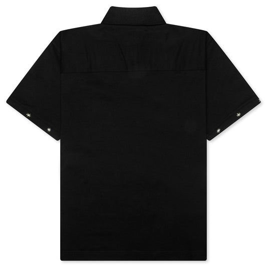 Silk Base Polo - Black