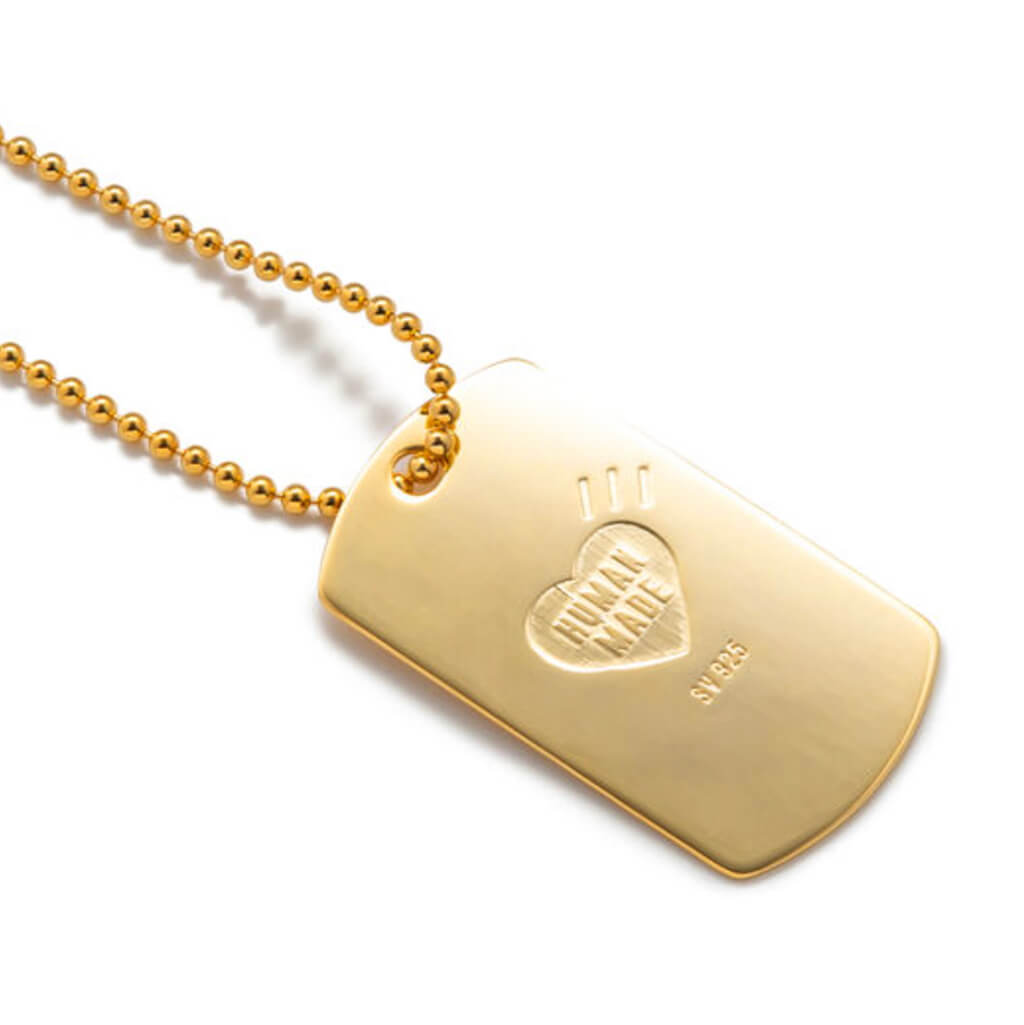 Silver Necklace - Gold