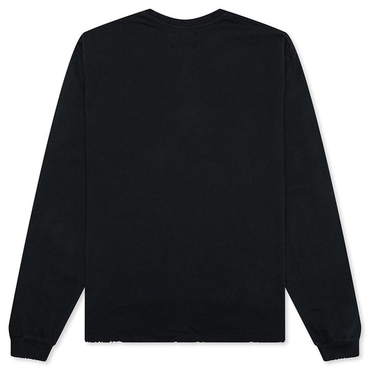 Skate L/S Tee - Second Hand Black