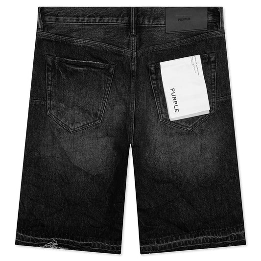 Smoke Worn Vintage Shorts - Black