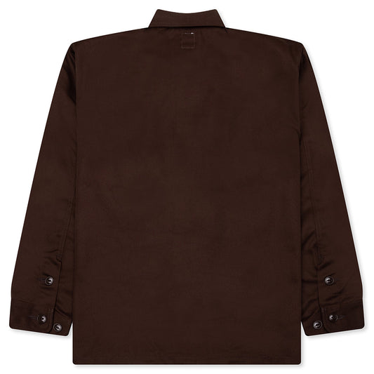 Smokey Twill Shirt - Brown