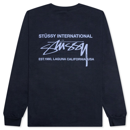 Smooth Int. L/S Tee - Navy