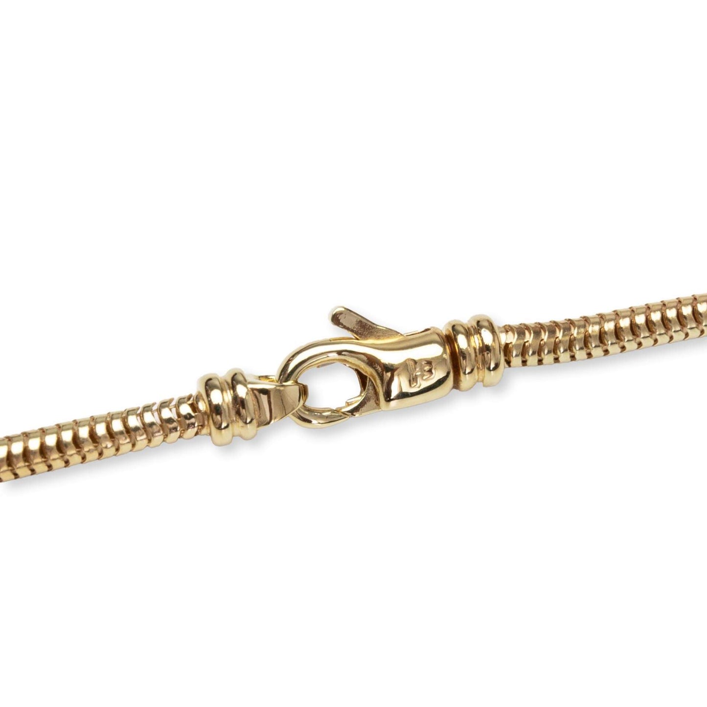 Snake Chain Gold - S925 Sterling Silver with 18K Gold Plating