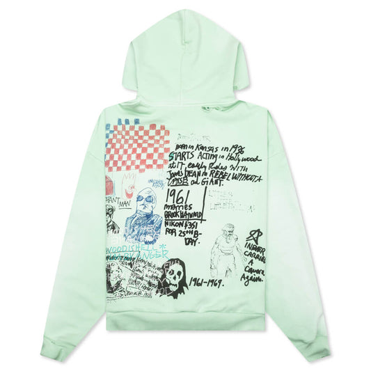 Son of Sal Hooded Sweatshirt - Mint Green