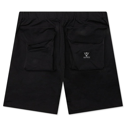 Tenkara Trout Short Poly Stretch Twill - Black