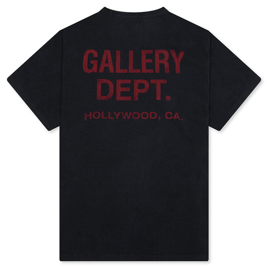 Souvenir Tee - Washed Black