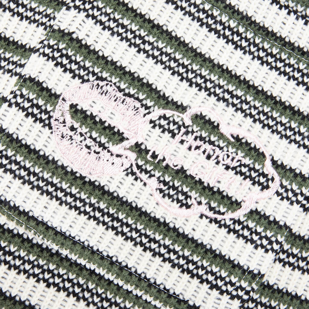 Speak Striped Short - Olive