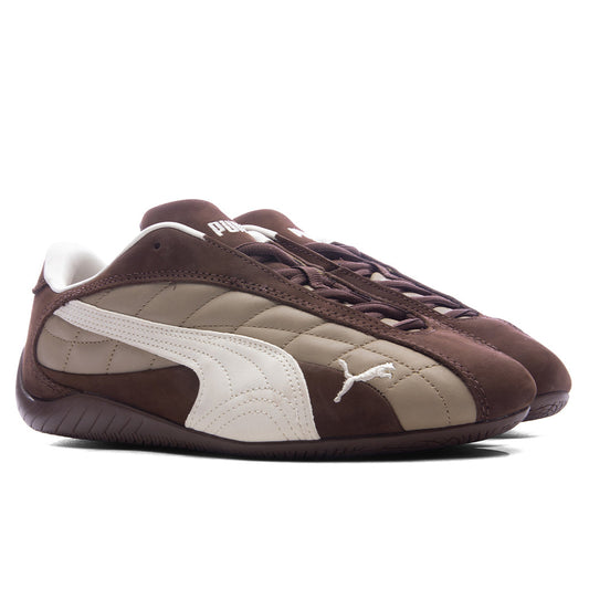 Speedcat Plus Quilted - Espresso Brown/Warm White