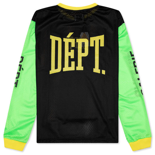Sport Elegant L/S - Black/Green/Yellow