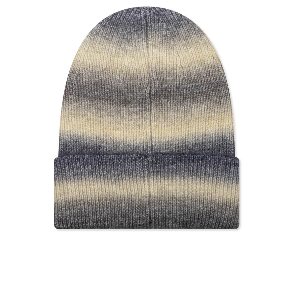 Spray Stripe Cuff Beanie - Lime Multi