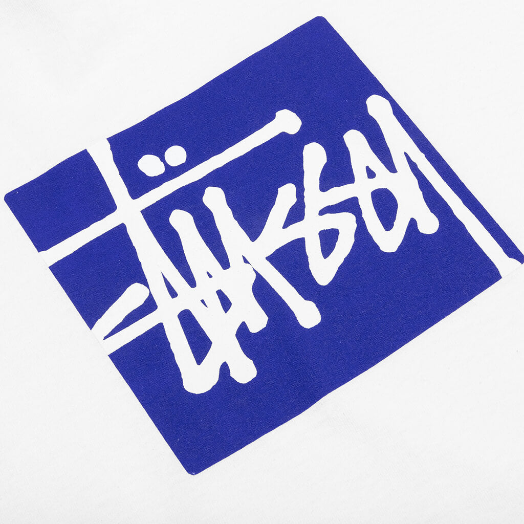 Stock Box Tee - White