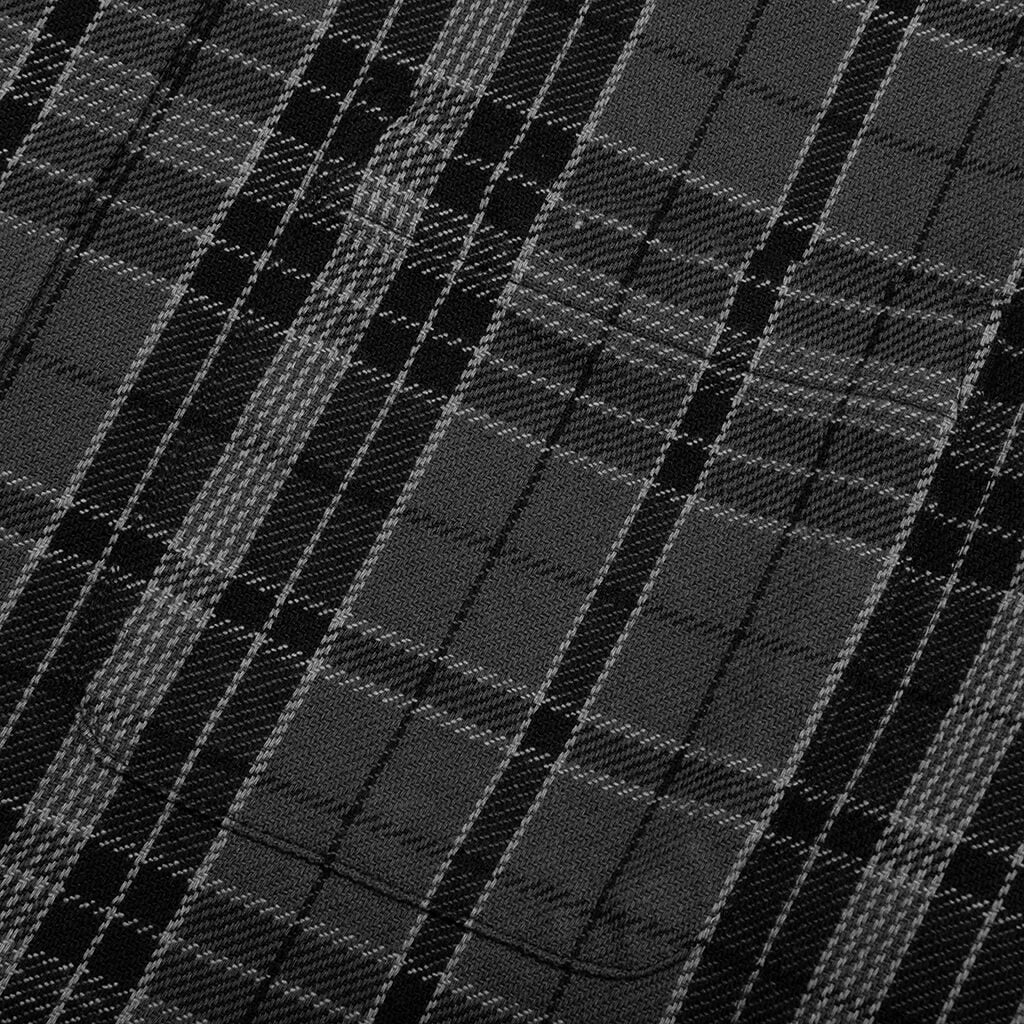 Stones Plaid Shirt - Black