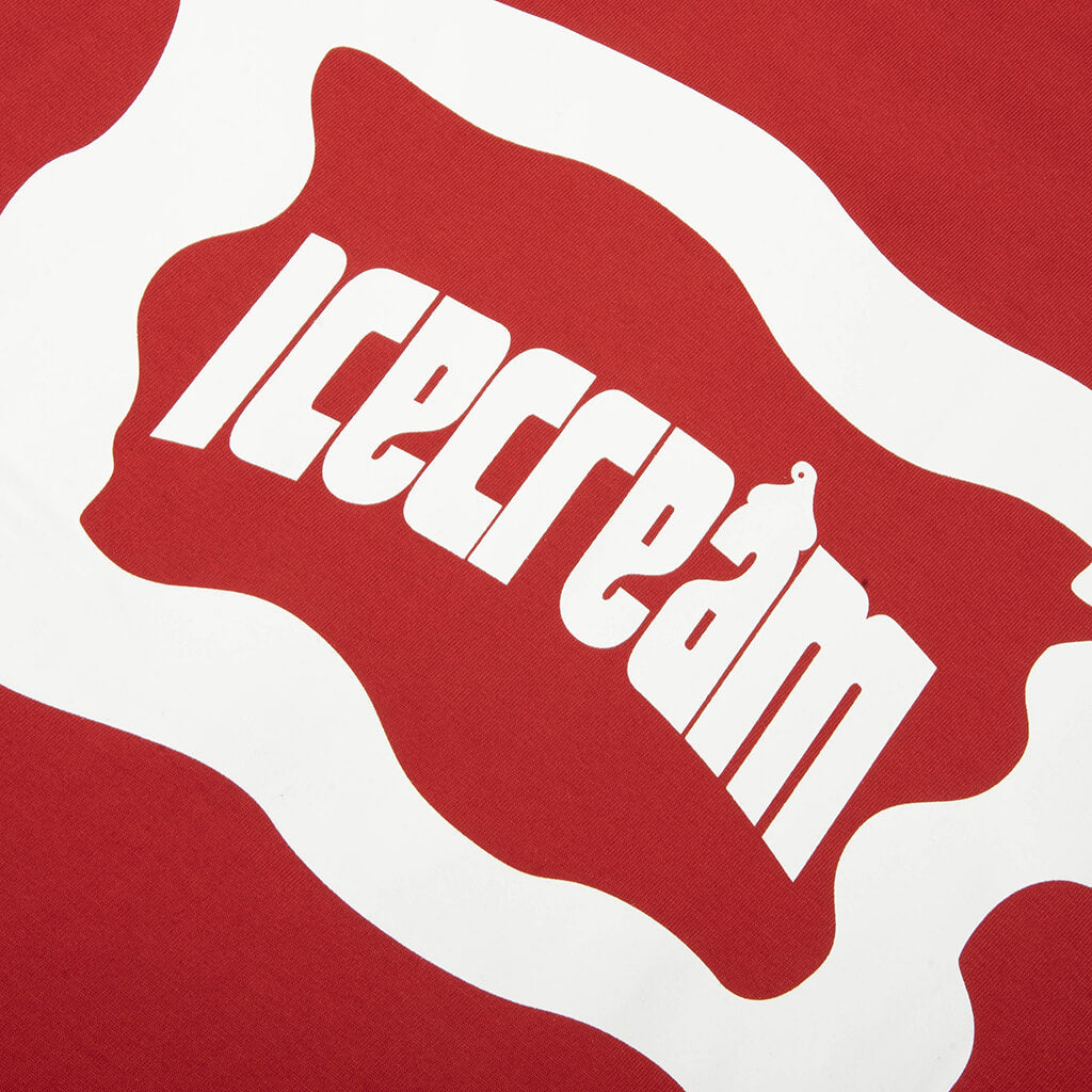 Street Life S/S Knit Tee - Pompeian Red
