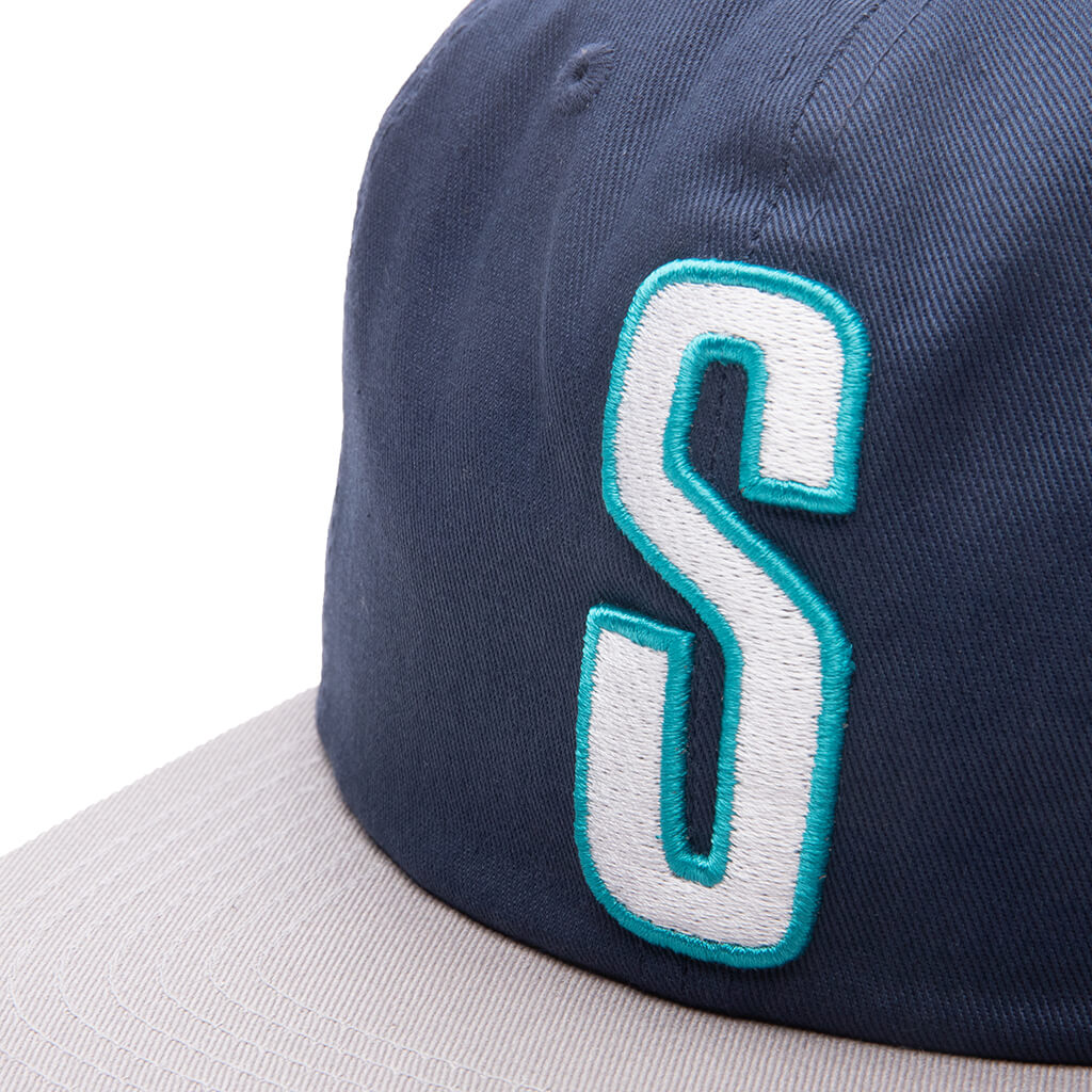 2 Tone Vintage Cap - Navy