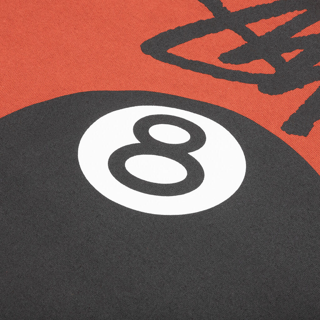 8 Ball Hoodie - Brick Red