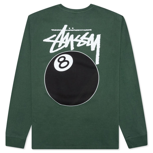 8 Ball Pigment Dyed L/S Tee - Pine