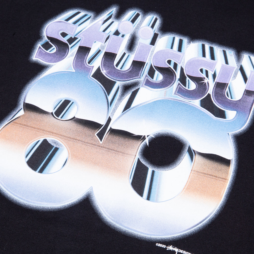 80 Chrome L/S Tee - Black