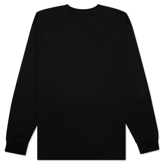 80 Chrome L/S Tee - Black