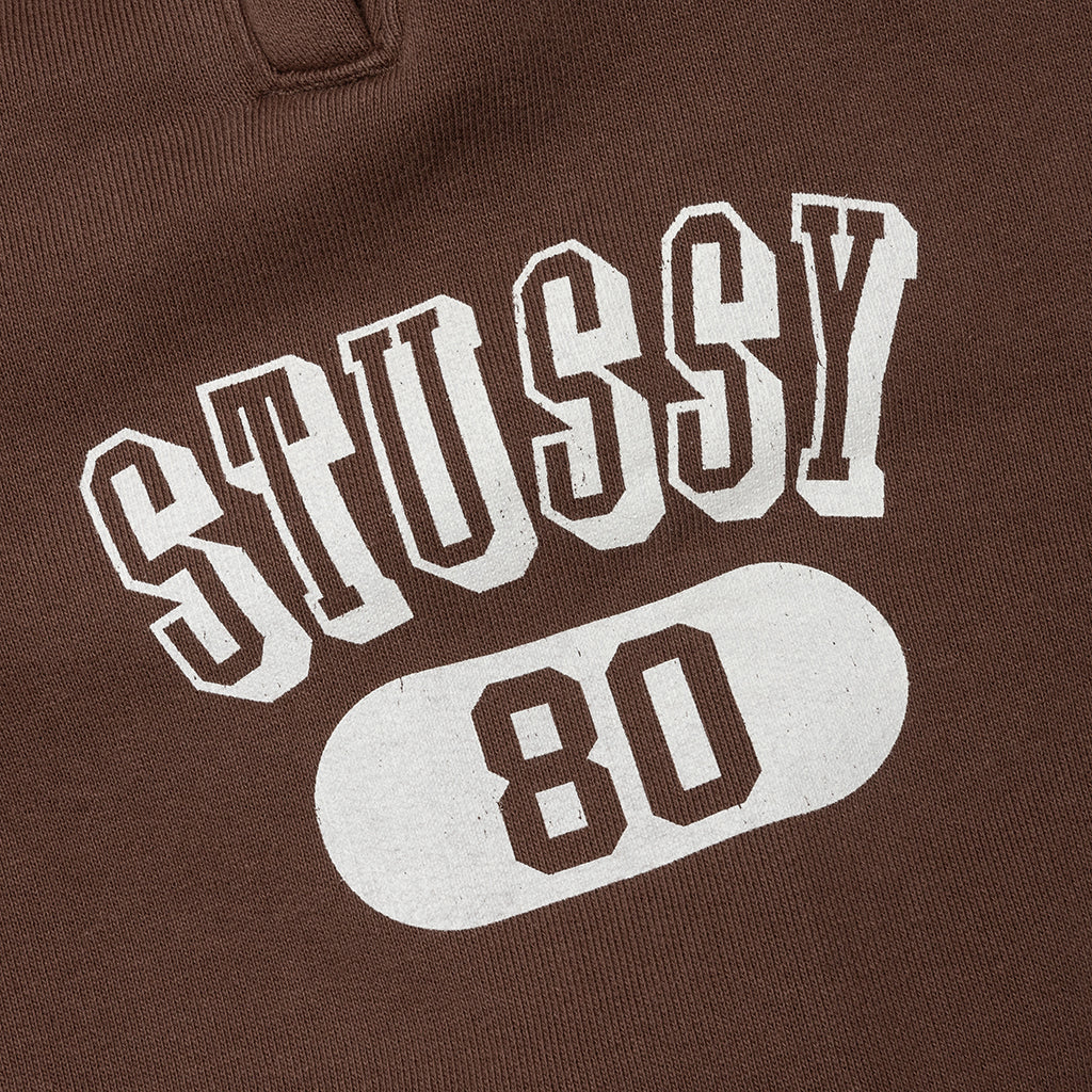 Stussy 80 Fleece Pant - Brown