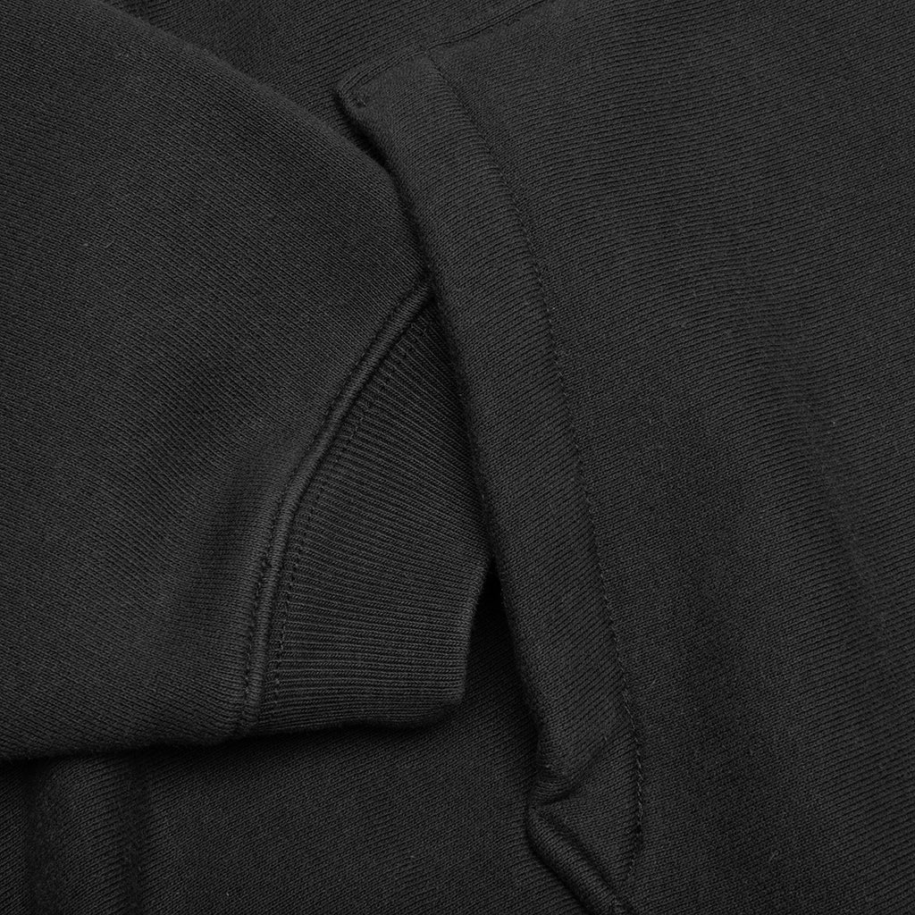 Stussy 80 Relaxed Hood - Washed Black