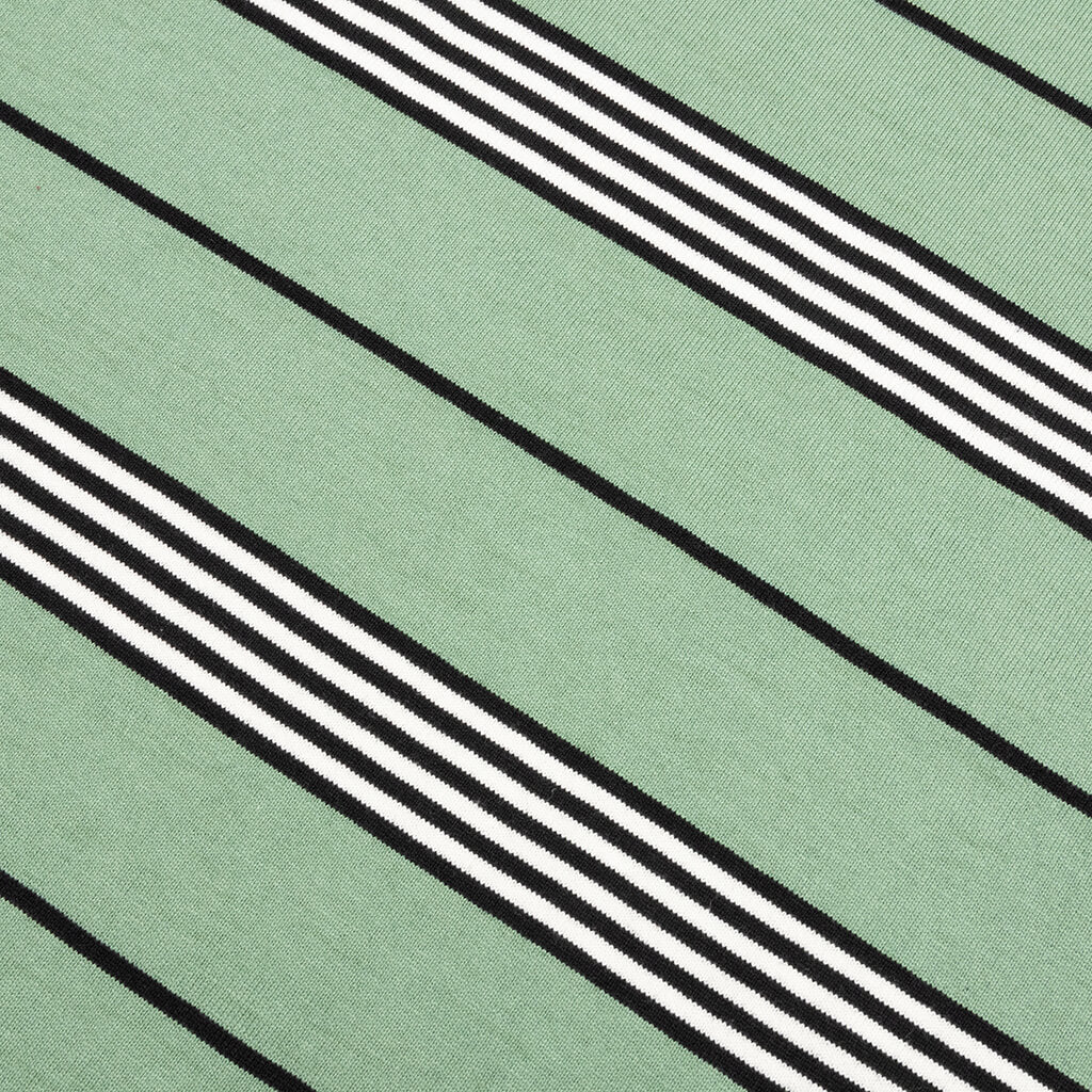 Asher Stripe L/S Crew - Green