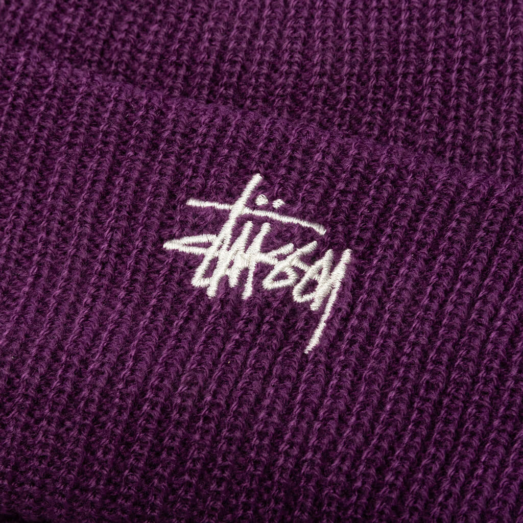Basic Cuff Beanie - Purple