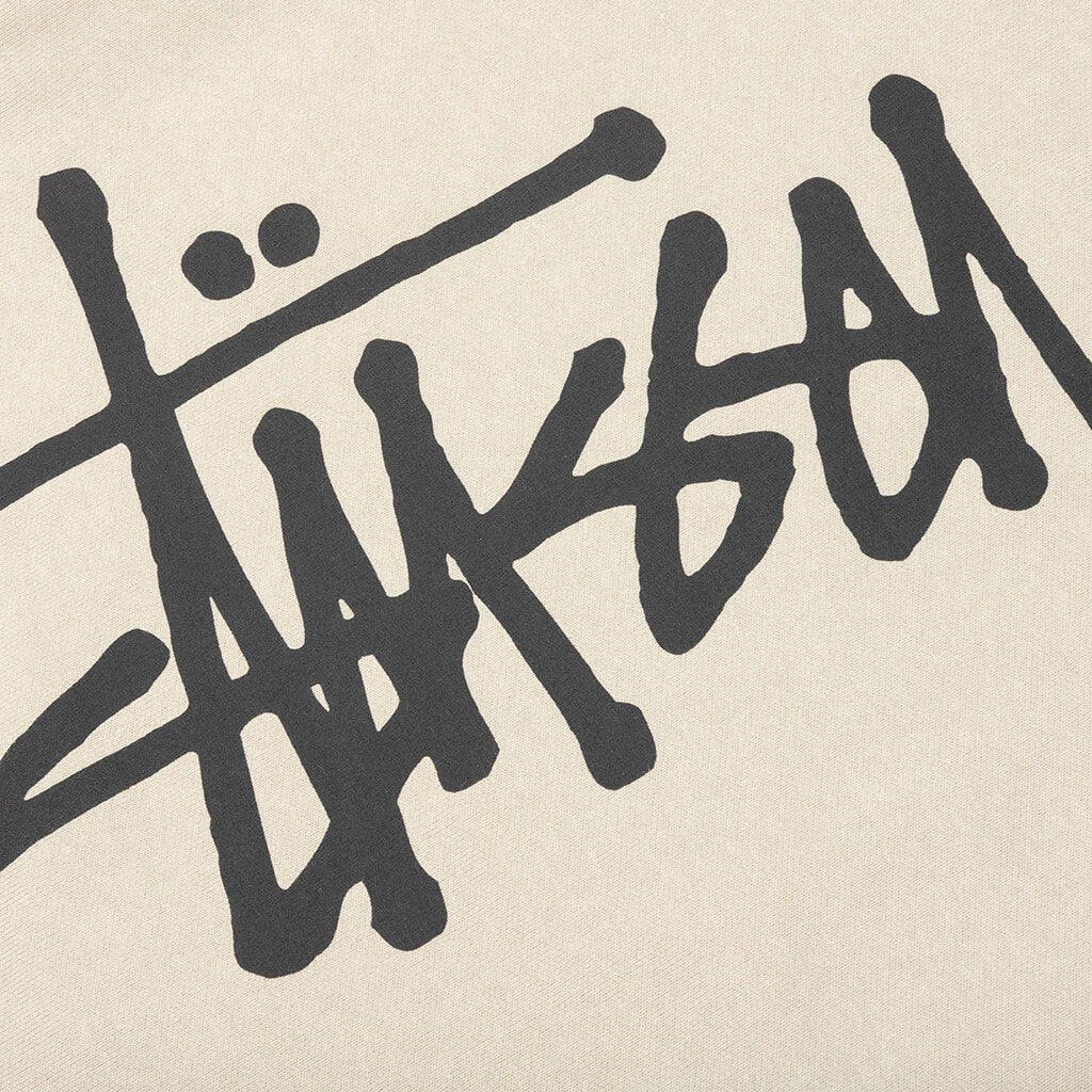 Basic Stussy Hoodie - Khaki