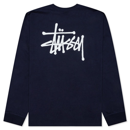 Basic L/S Tee - Navy