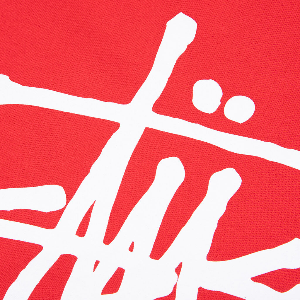 Basic L/S Tee - Red