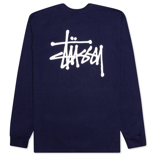 Basic L/S Tee - Navy