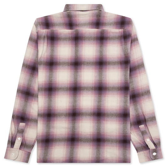 Bay Plaid Shirt - Berry