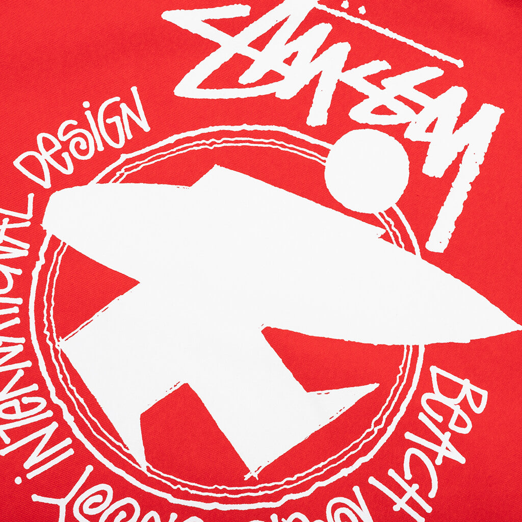 Beach Roots Hoodie - Red