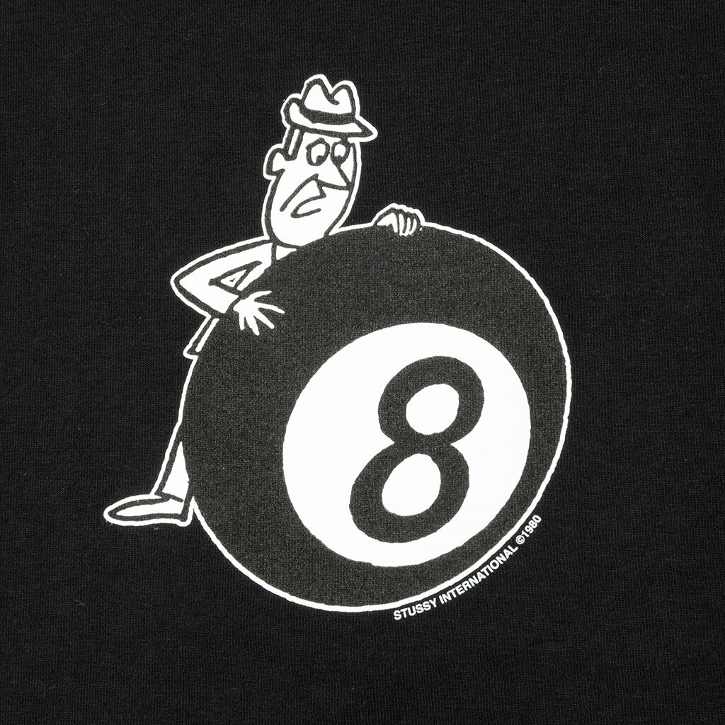 Behind The 8-Ball Tee - Black