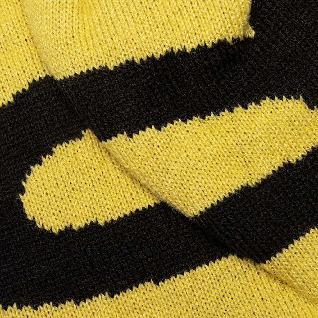 Big S Jacquard Skullcap - Mustard