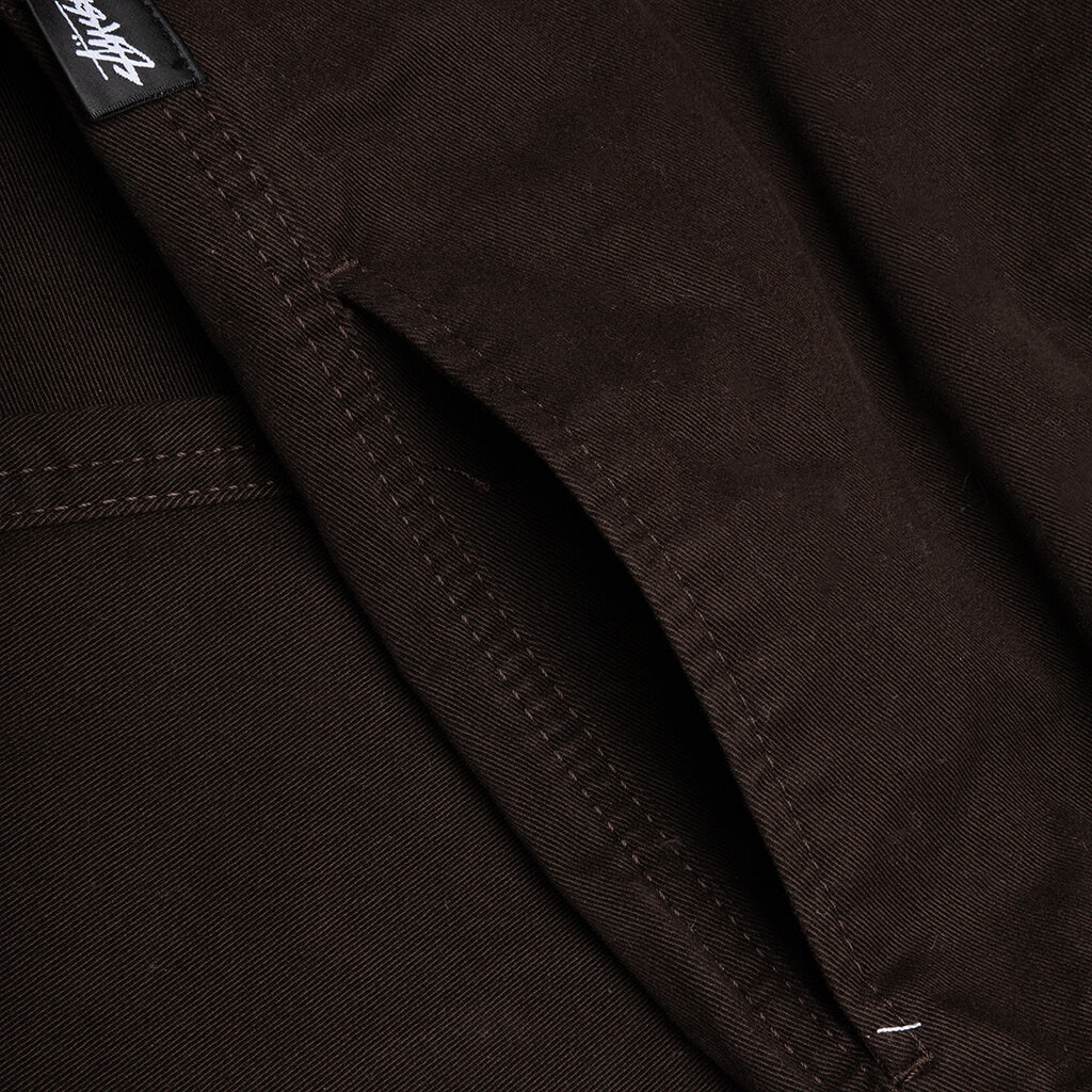 Brushed Beach Pant - Espresso