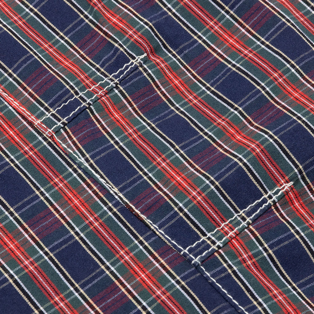 Brushed Cotton Anorak - Plaid