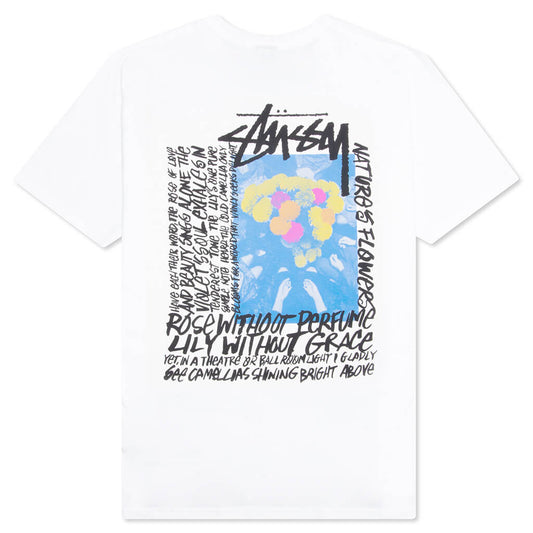Camellias Pigment Dyed Tee - Natural