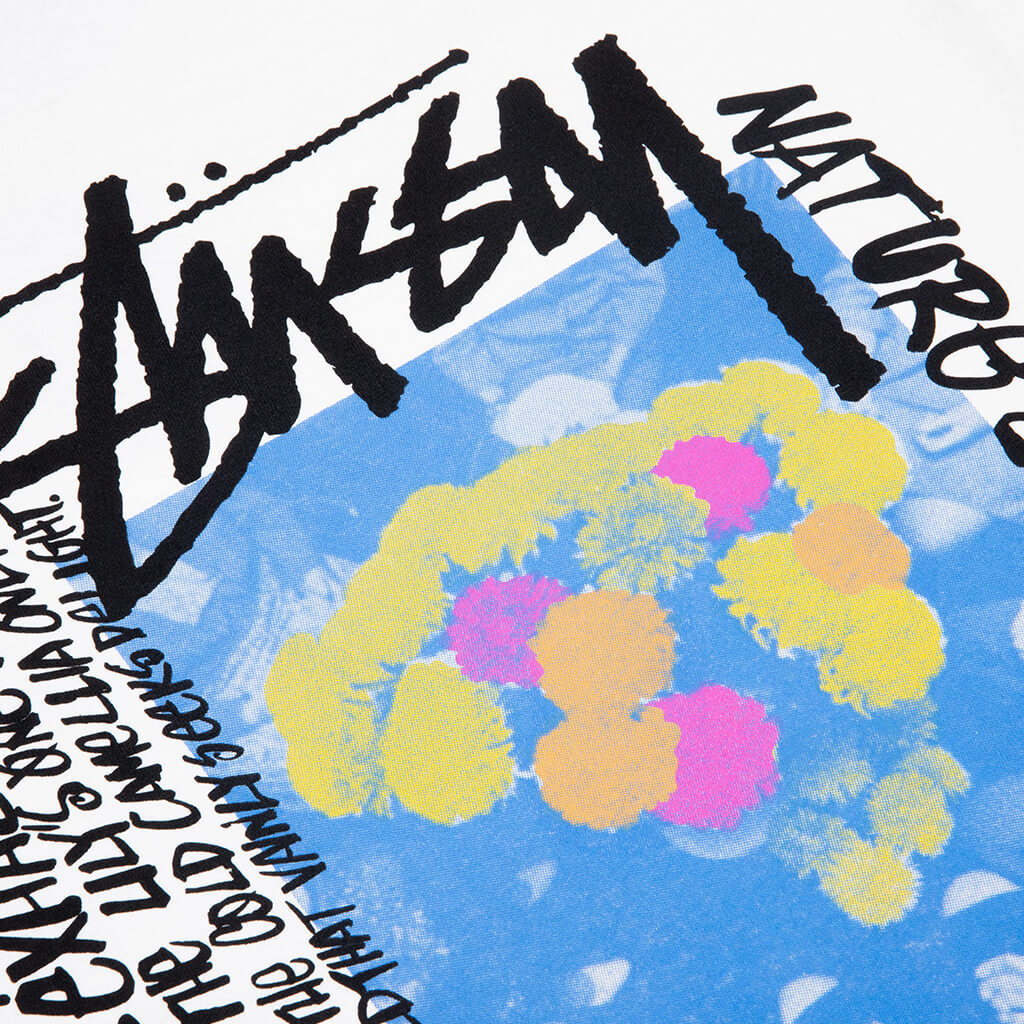 Camellias Pigment Dyed Tee - Natural