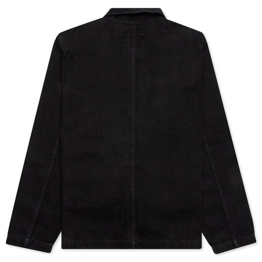 Canvas Chore Jacket - Black