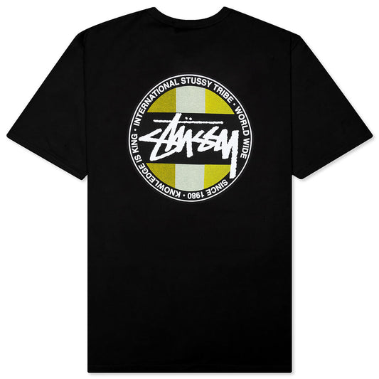 Classic Dot Pigment Dyed Tee - Black