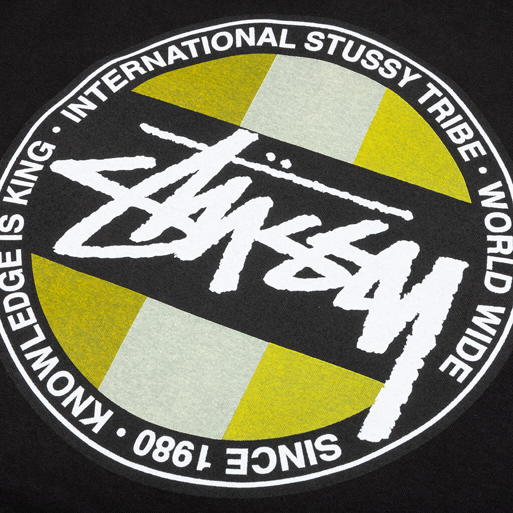 Classic Dot Pigment Dyed Tee - Black