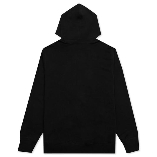 Copyright Embroidered Hoodie - Black