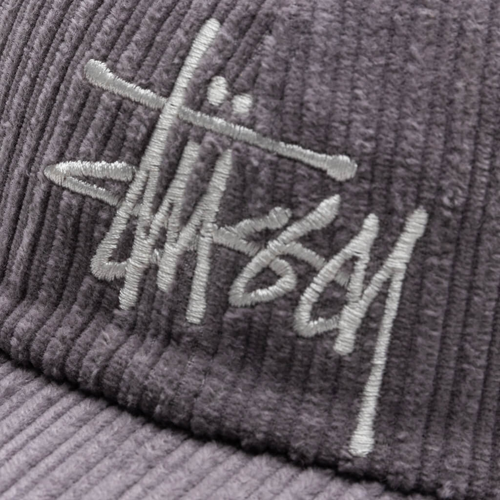 Corduroy Big Logo Low Pro Cap - Lavender