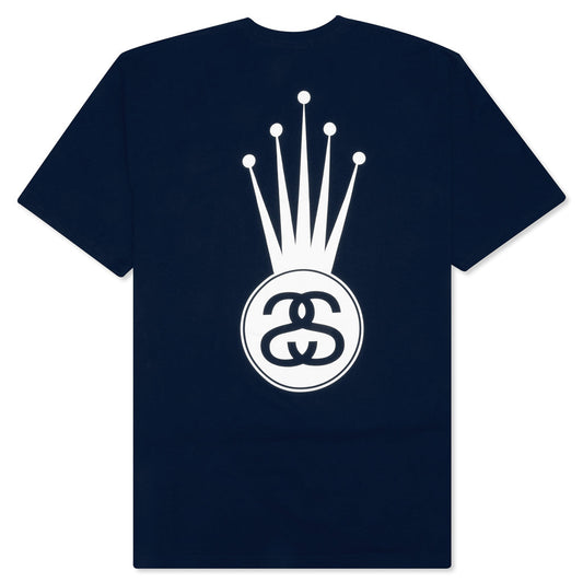 Crown Link Tee - Navy