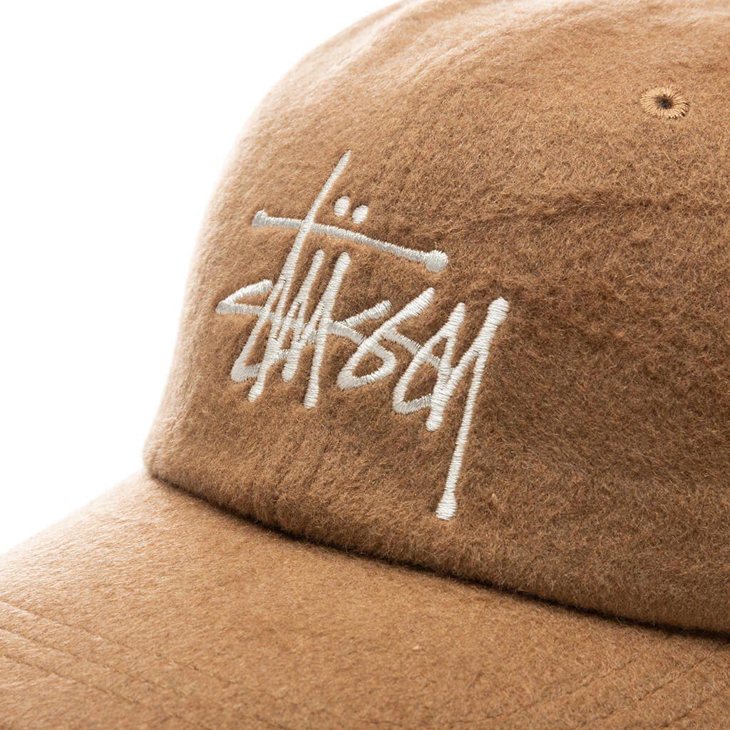 Fuzzy Wool Big Logo Low Pro - Camel