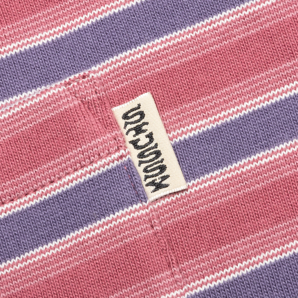 Griffin Stripe Crew - Red