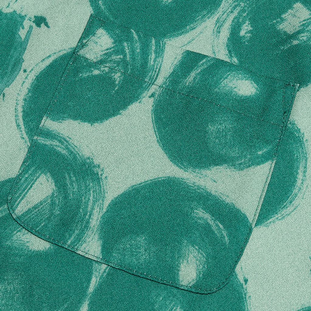 Hand Drawn Dot Shirt - Green