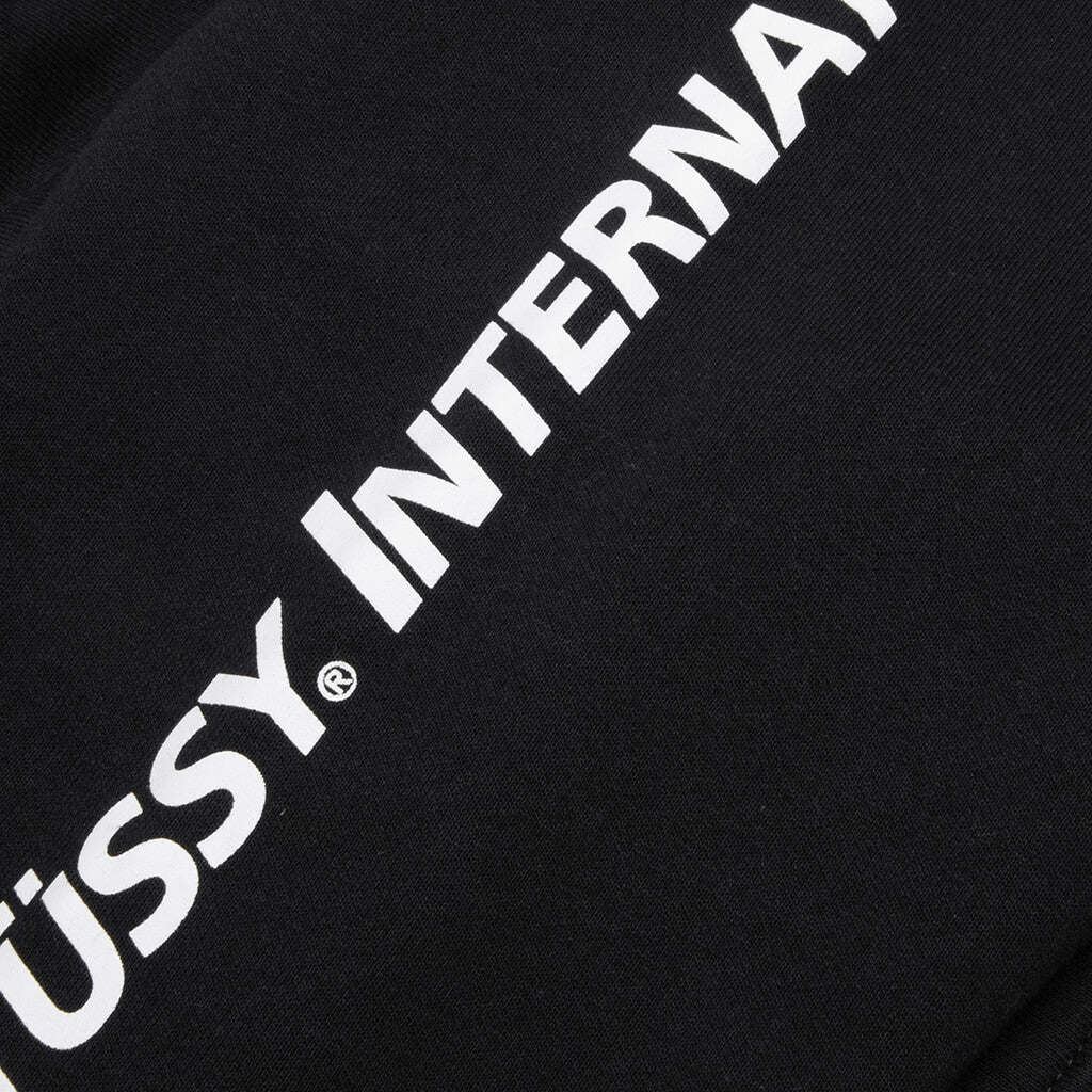 Stüssy International Zip Hoodie - Black