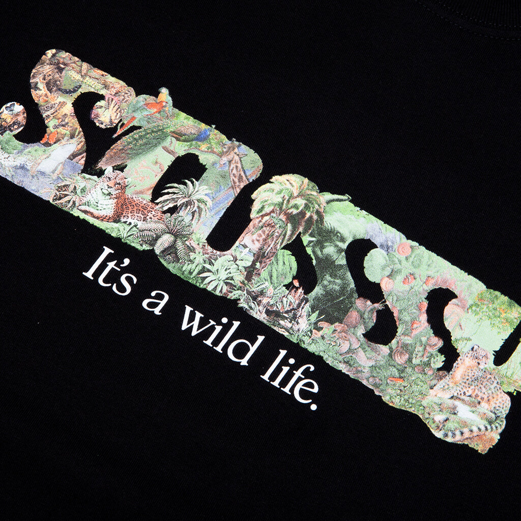 It's A Wild Life Tee - Black